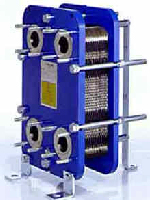 プレート式熱交換器の画像